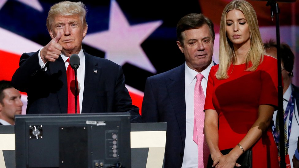Манафорт очолював виборчий штаб Дональда Трампа чотири місяці
