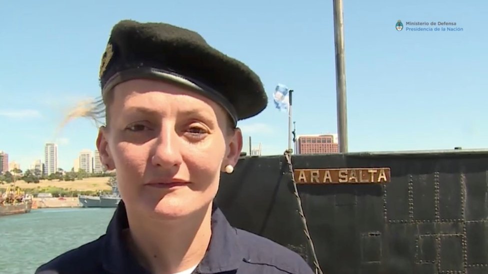 Eliana Krawczyk, la primera mujer submarinista de América Latina, es parte de la tripulación a bordo del ARA San Juan. (Foto: Ministerio de Defensa de Argentina / Reuters) (Foto: Ministerio de Defensa de Argentina / Reuters)