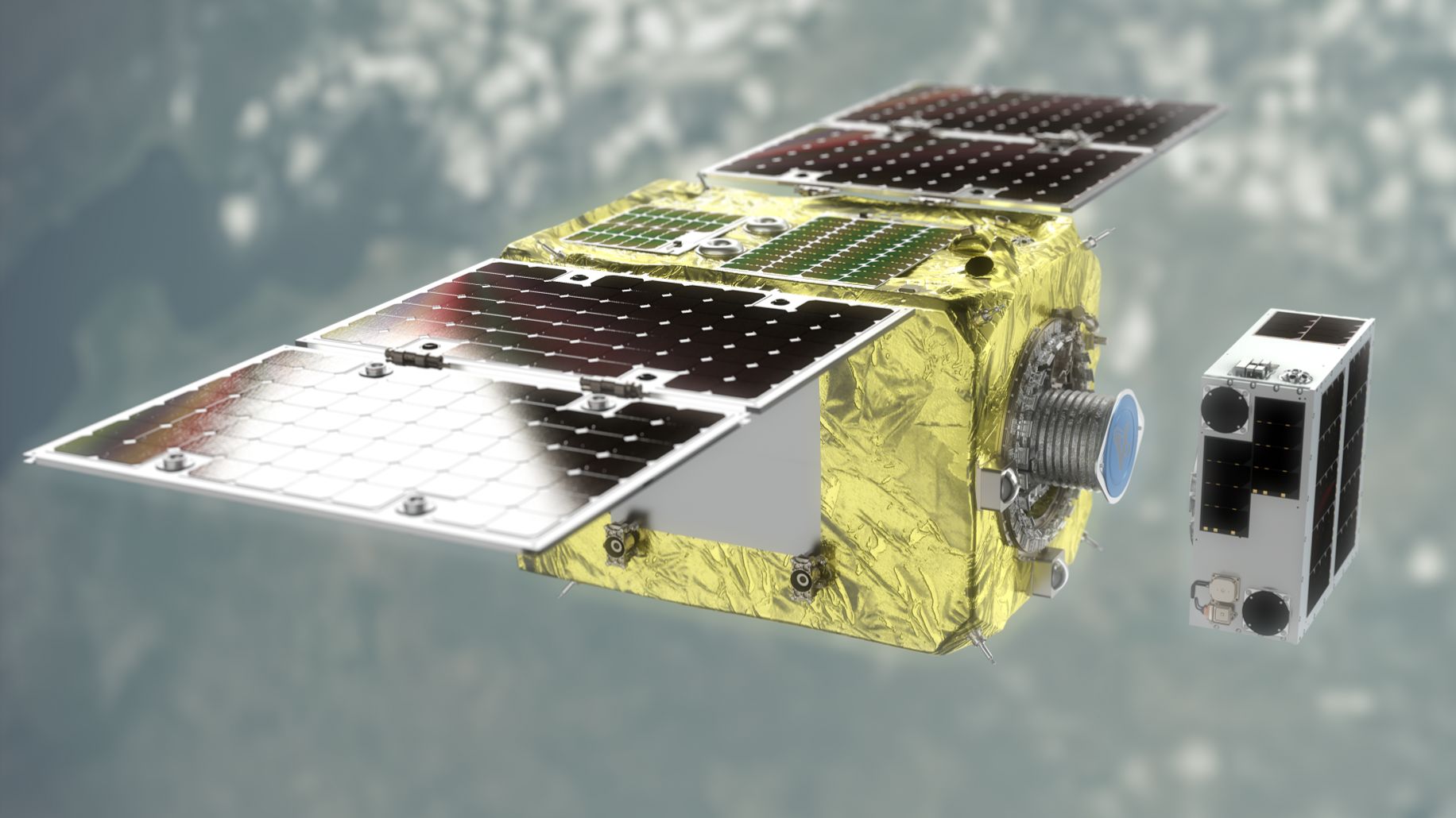 Astroscale space debris removal demo set for launch - BBC News