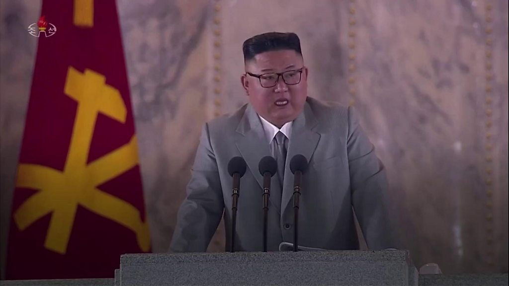 North Korean leader Kim Jong-un gets emotional during speech