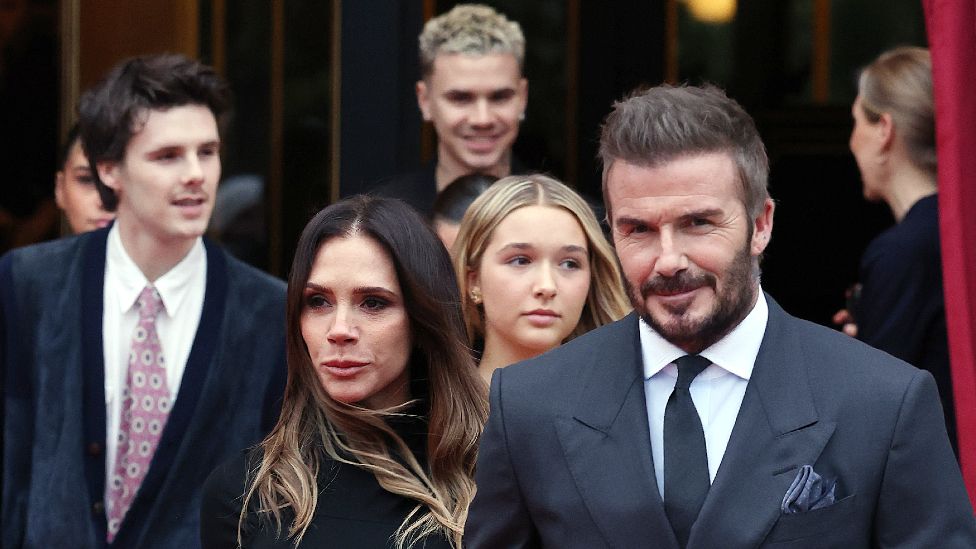 David and Victoria Beckham seen in Paris after Brooklyn row