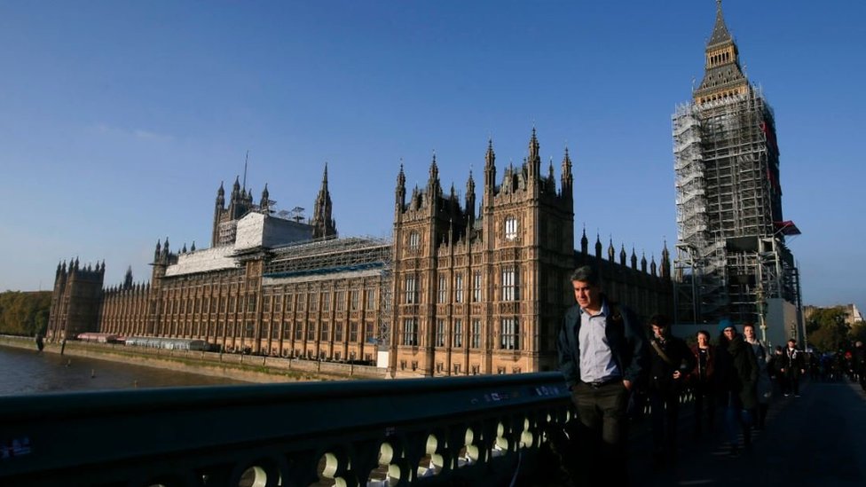 Здание парламента от Вестминстерского моста