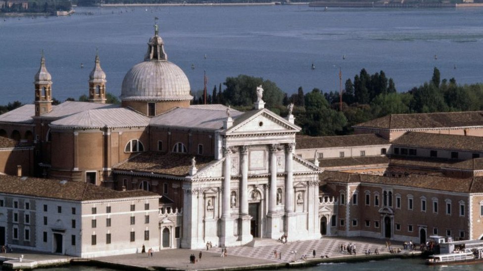 La basílica de San Giorgio Maggiore en Venecia, de Andrea Palladio