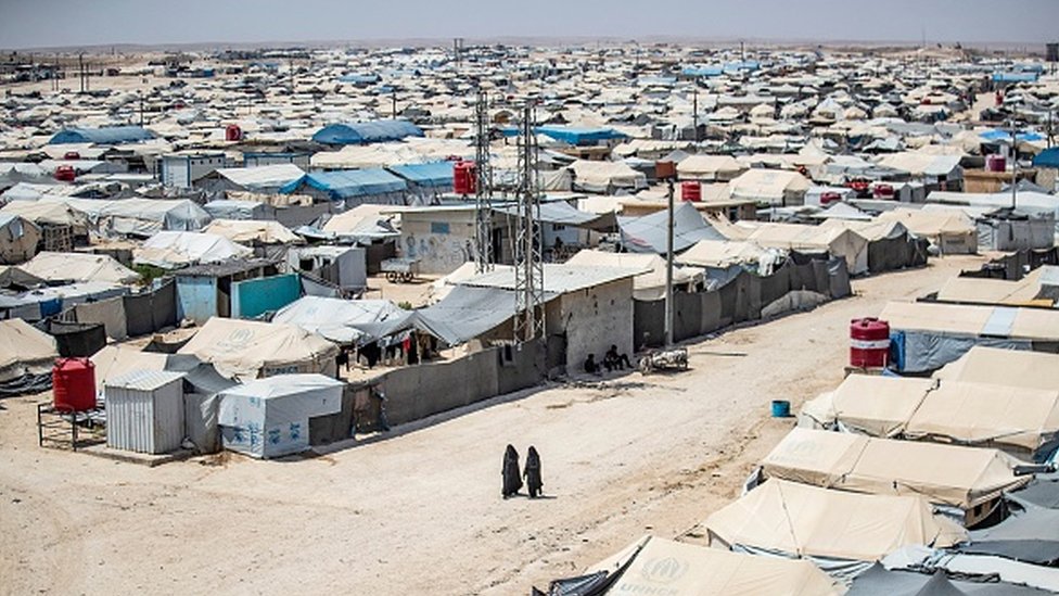 El campamento de al-Hol en Siria