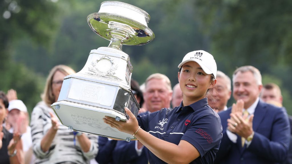 Women's PGA Championship: Ruoning Yin seals first major win with 72nd-hole birdie