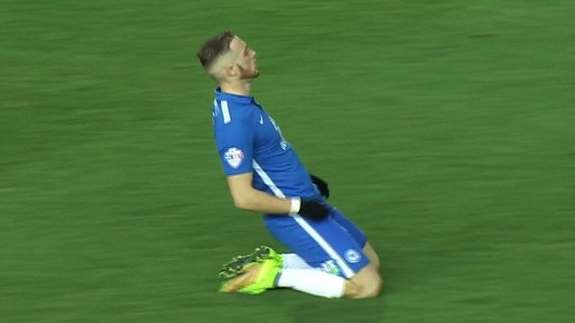 Marcus Maddison scores for Peterborough United