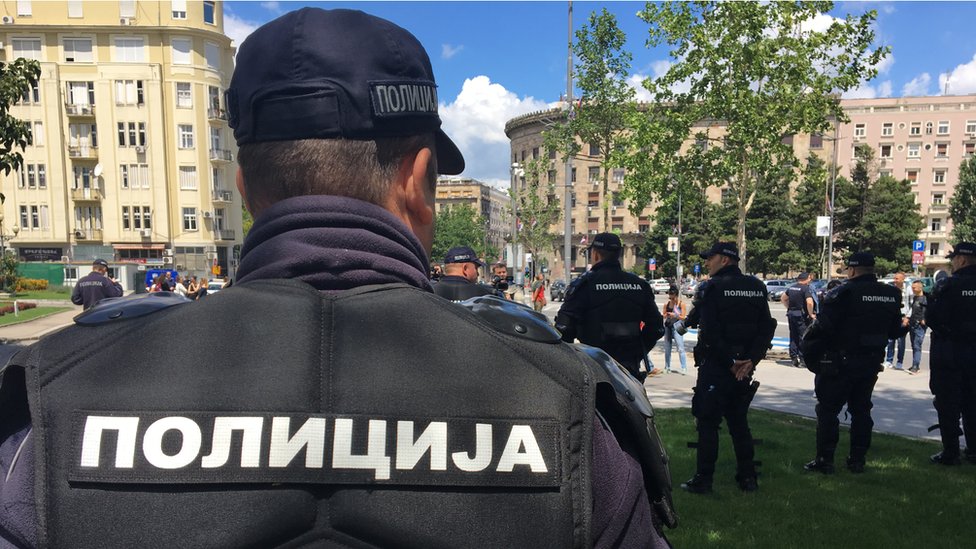 Policija. Parada Ponosa Beograd 2018.