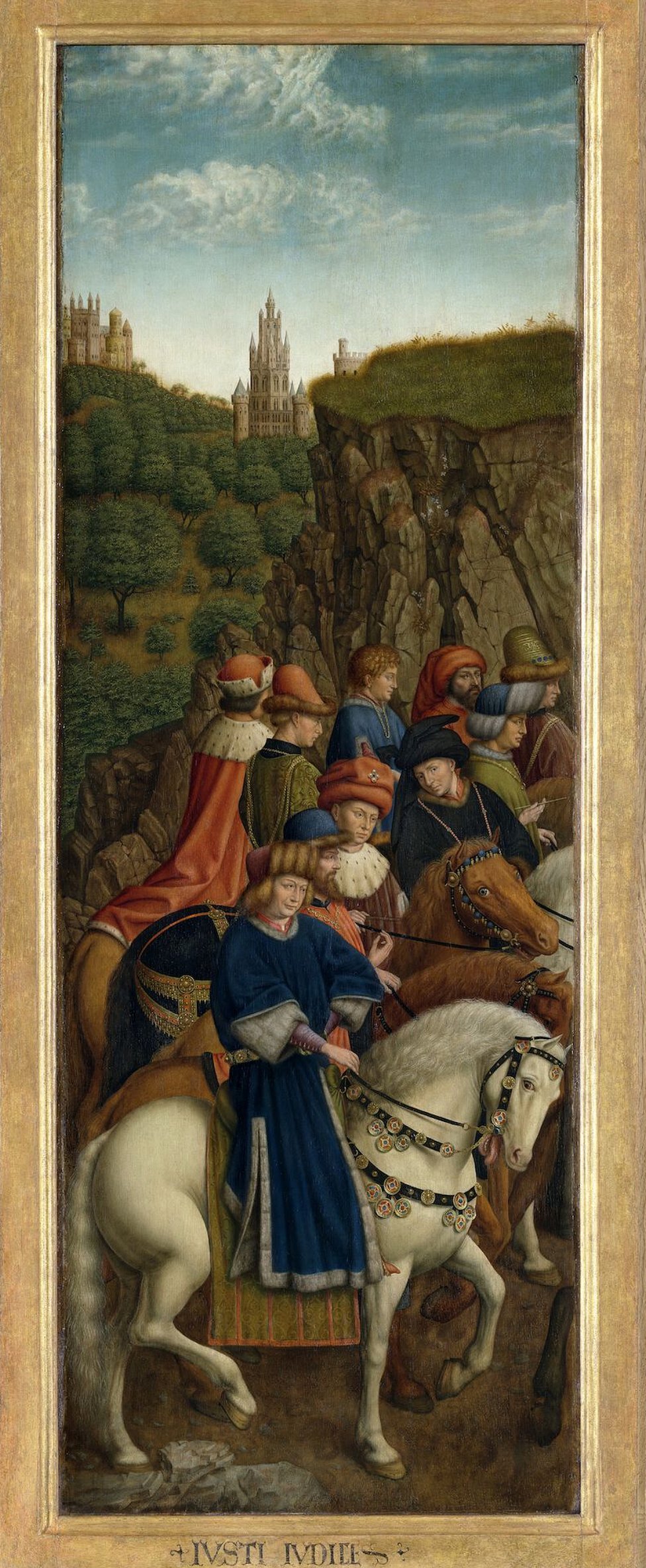 Copy of the panel of the Righteous Judges