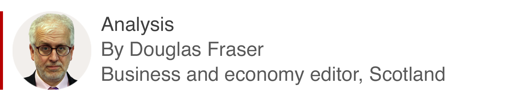 Аналитический бокс Дугласа Фрейзера, редактора по бизнесу и экономике, Шотландия