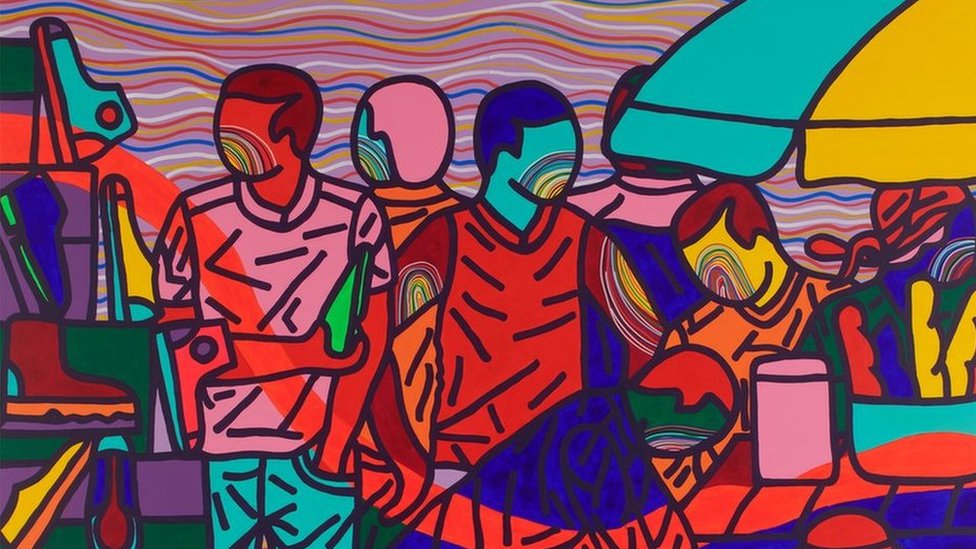 I was told painting is for lazy people': Cameroon's Ajarb Bernard
