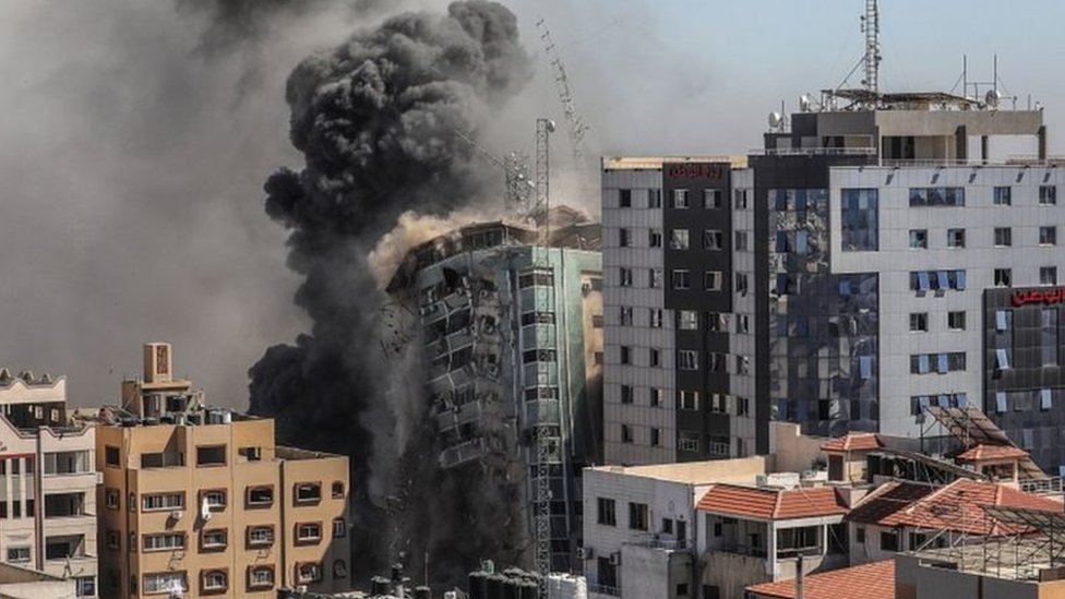 إسرائيل دمرت برج الجلاء