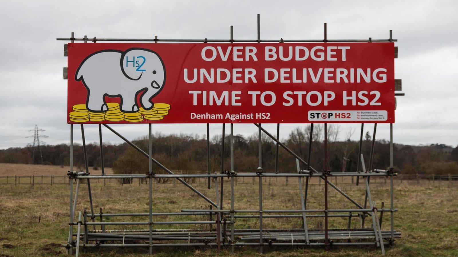 英國高鐵網建設因嚴重超支而飽受批評。