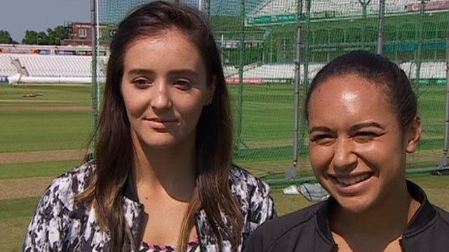 Laura Robson (left) and Heather Watson