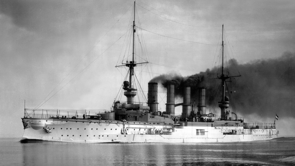 Кадр SMS Scharnhorst