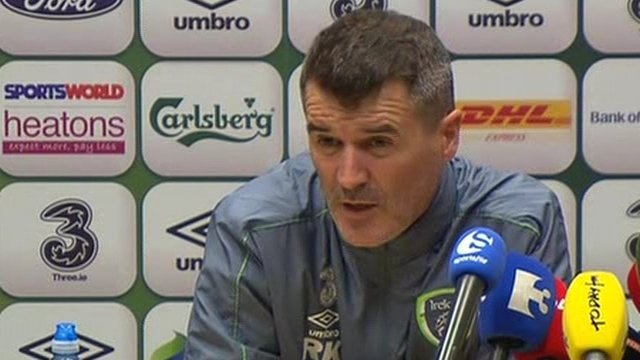 Republic of Ireland assistant manager Roy Keane