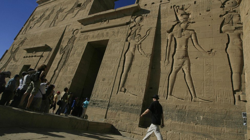 معبد فرعوني