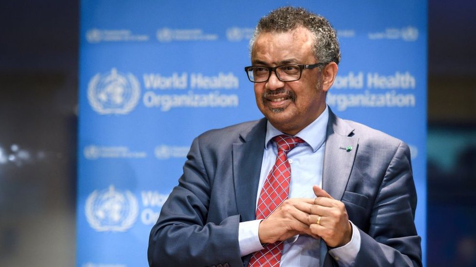 WHO Direktörü Dr. Tedros Adhanom Ghebreyesus