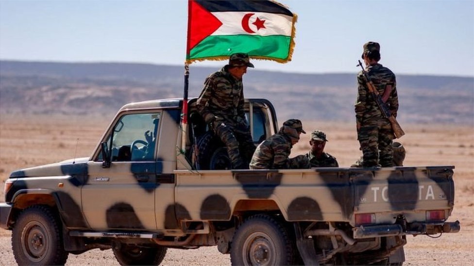 قوات تابعة لما يسمى "الجمهورية العربية الصحراوية الديمقراطية". صورة أرشيفية