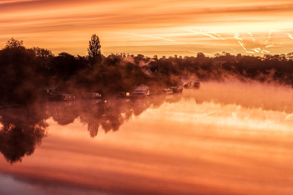 Sungai Trent di Gunthorpe, Nottingham
