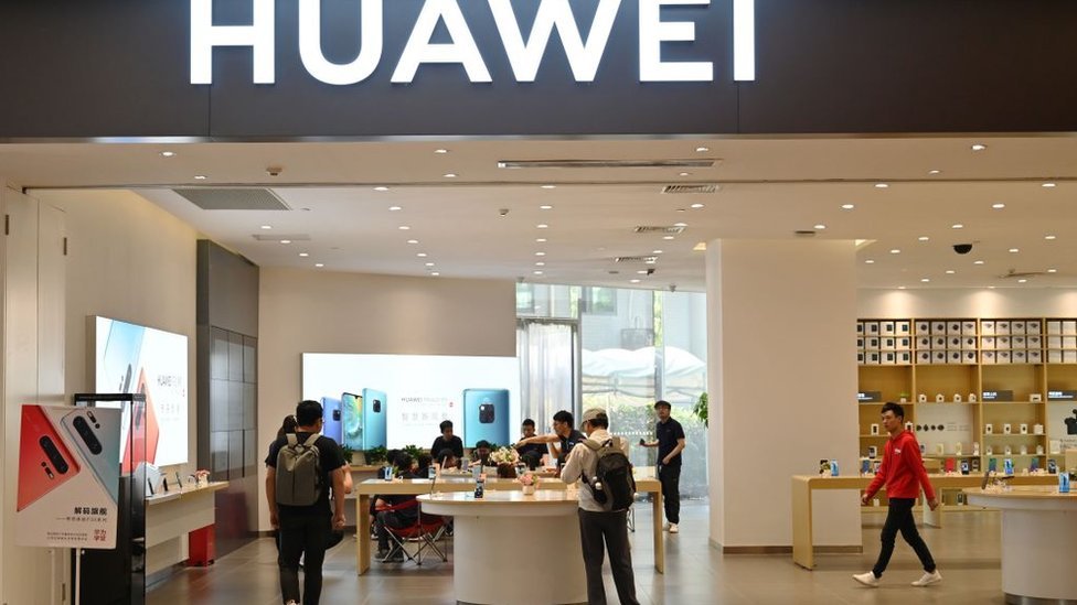 Tienda de Huawei.