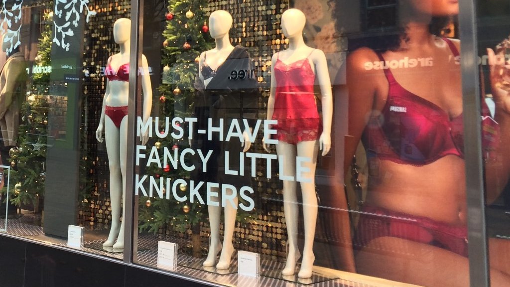 Marks & Spencer knickers display branded 'vomit-inducing