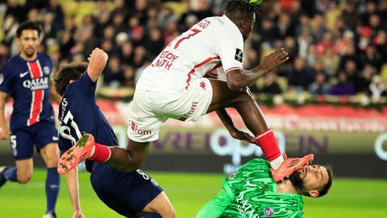 Monaco condemn racist abuse of defender Wilfried Singo after Gianluigi  Donnarumma injury - BBC Sport