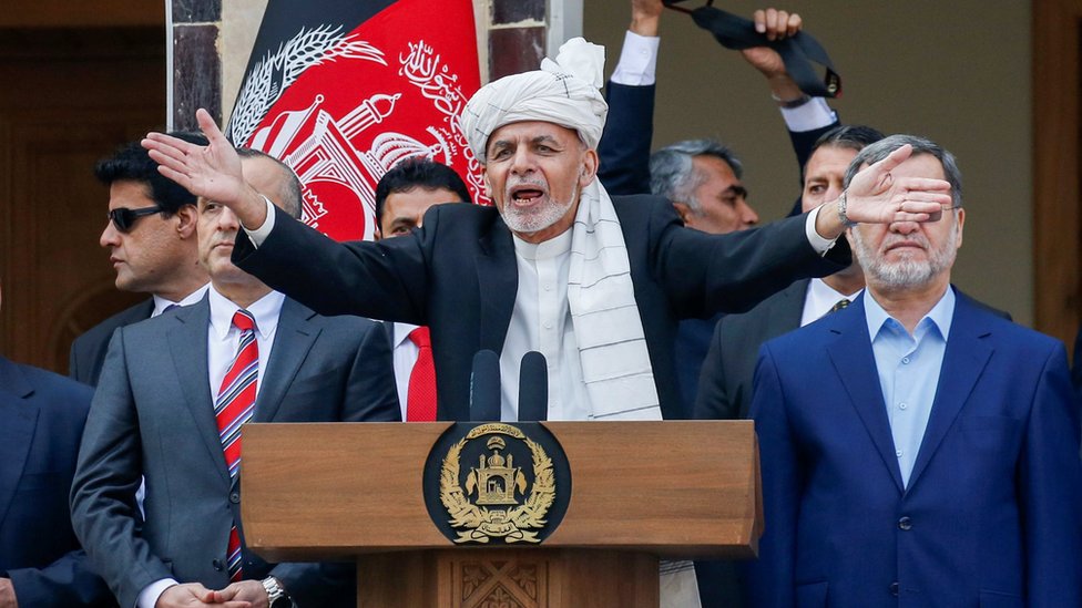 Afganistan Cumhurbaşkanı Eşref Gani