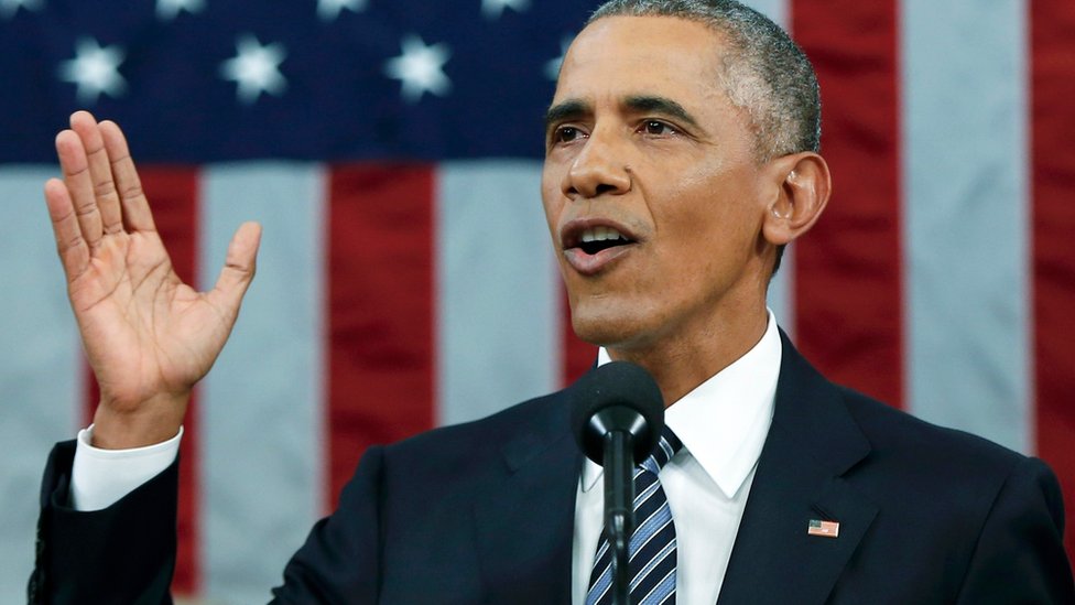 Five key points from Obama's State of the Union speech - BBC News