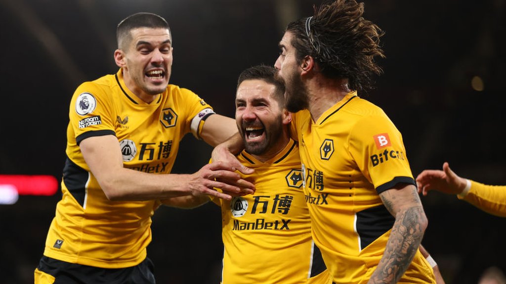 Manchester United 0-1 Wolverhampton Wanderers: Joao Moutinho scores late winner