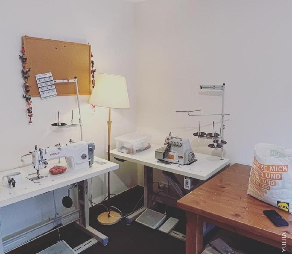 Yulia's sewing room