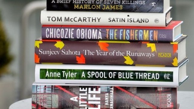 Pile of shortlisted books