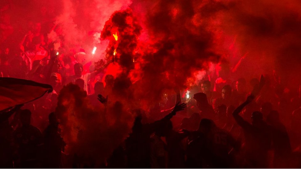 جماهير نادي الأهلي المصري