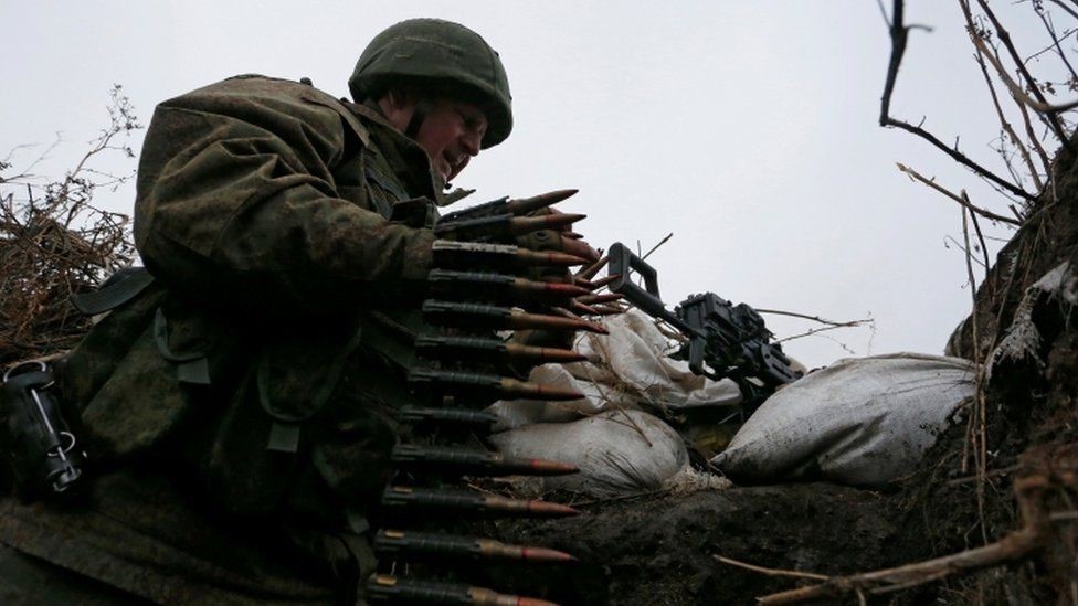 fuerzas pro rusas en Ucrania