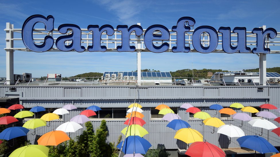 Los supermercados franceses son los más productivos de la OCDE. Supermercado