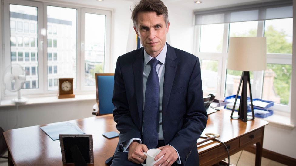 Education Secretary Gavin Williamson