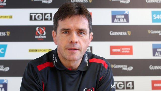 Ulster assistant coach Allen Clarke