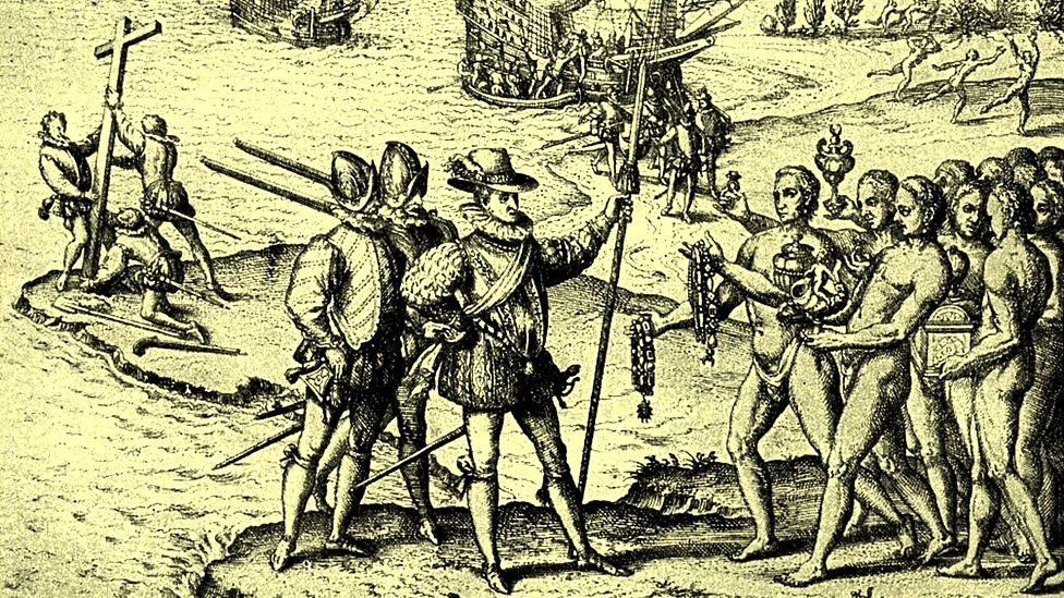 Llegada de Colón a América