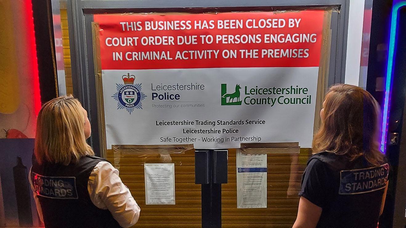 Loughborough shop closed after hundreds of illegal vapes seized
