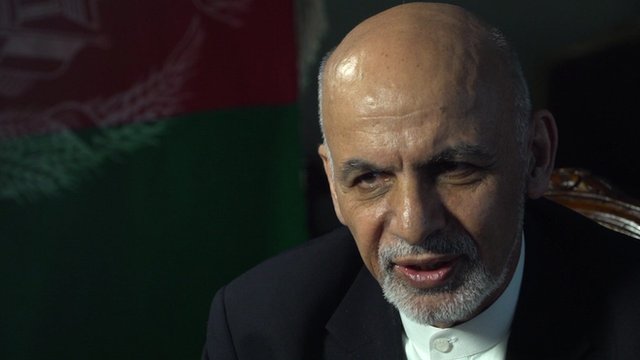 Afghanistan's President Ashraf Ghani