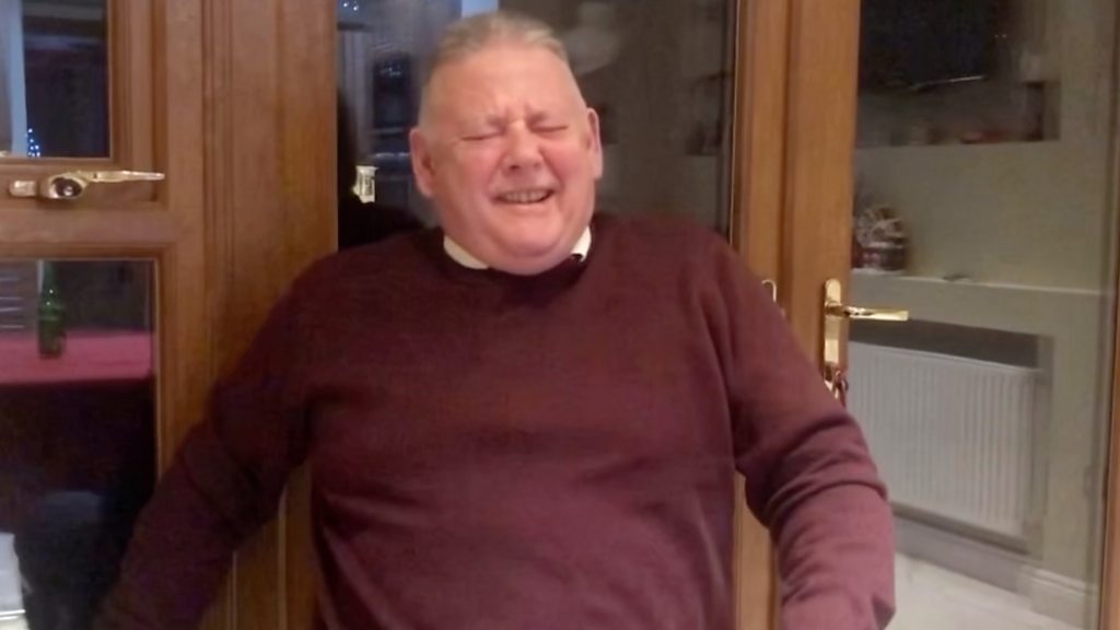 Irish 'laughing dad' goes viral