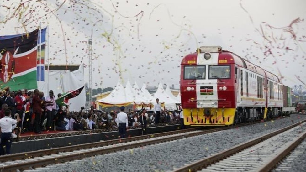 السكك الحديدية الجديدة تربط بين العاصمة وميناء مومباسا