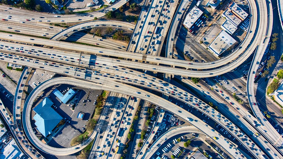 Autopistas en Los Ángeles
