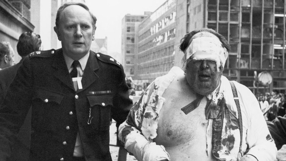Herido en el atentado del Old Bailey de 1973
