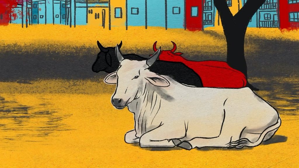 The zero-power sewage plant inspired by cows