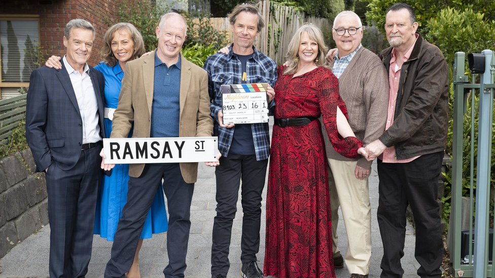 Neighbours farewell: Cast and crew say final goobyes at media event