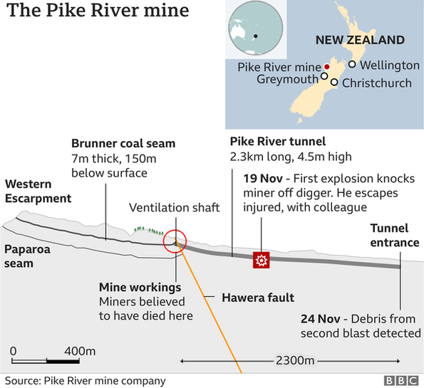 Изображение шахты Pike River