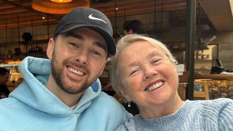 Pauline Quirke's son starts dementia charity walk