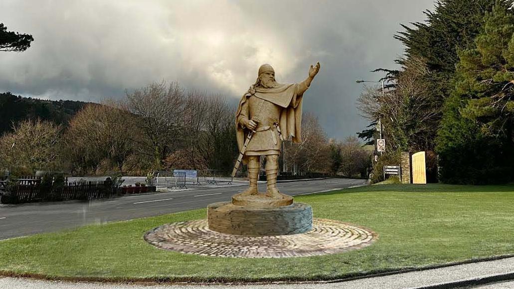 Appeal lodged against plans for Viking sculpture at Tynwald Hill