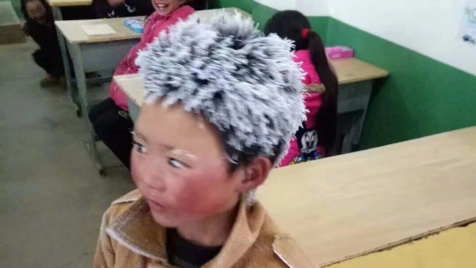 Wang, a left-behind migrant child