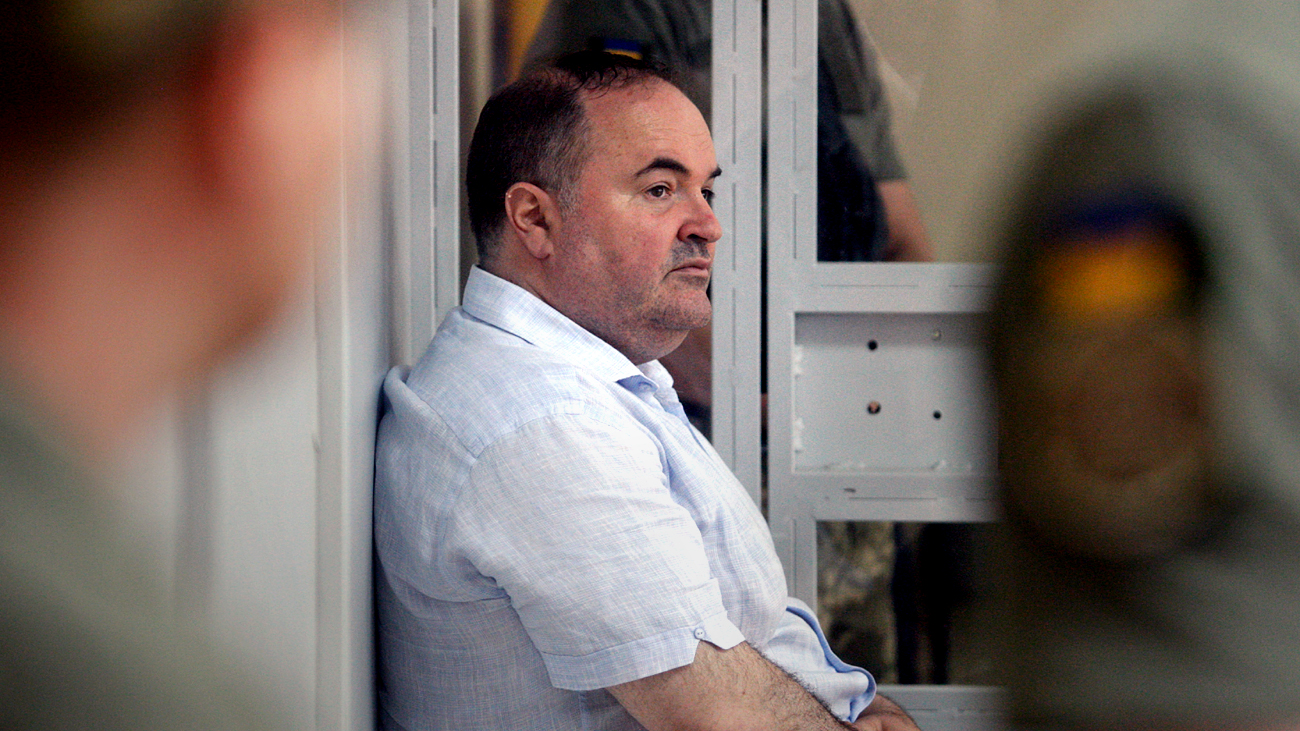 Herman asegura que su trabajo era conseguir la lista negra. Borys Herman en el juicio